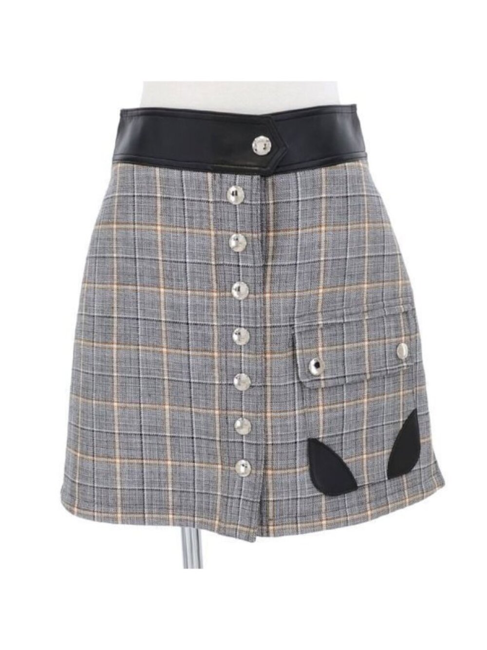 Louis Vuitton Skirt Gray
